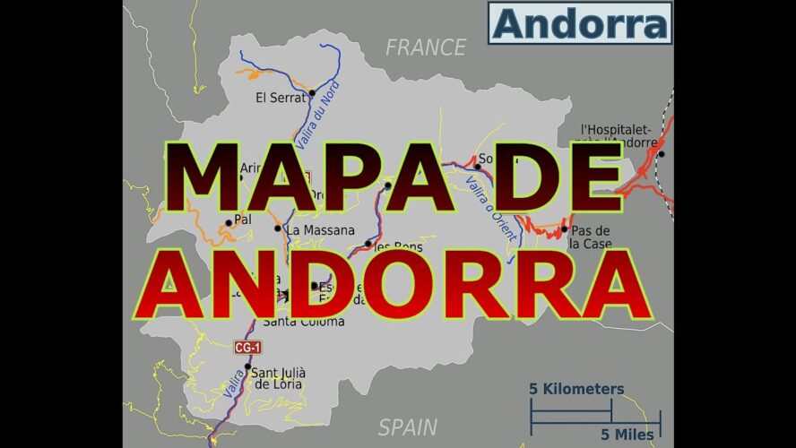 Descubre los mejores mapas de carreteras de Andorra