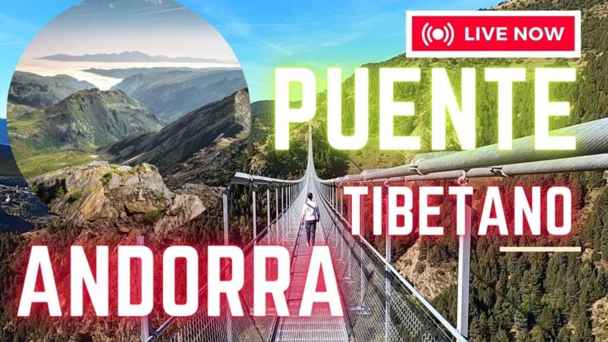 Explora el impresionante puente colgante de Andorra la Vella