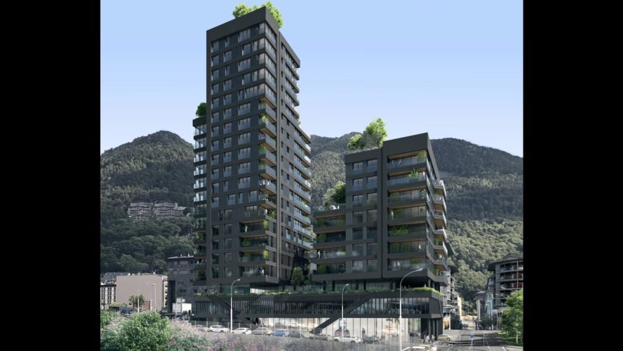 Descubre la majestuosa Torre Zenit en Andorra: Un tesoro arquitectónico en pleno corazón de los Pirineos